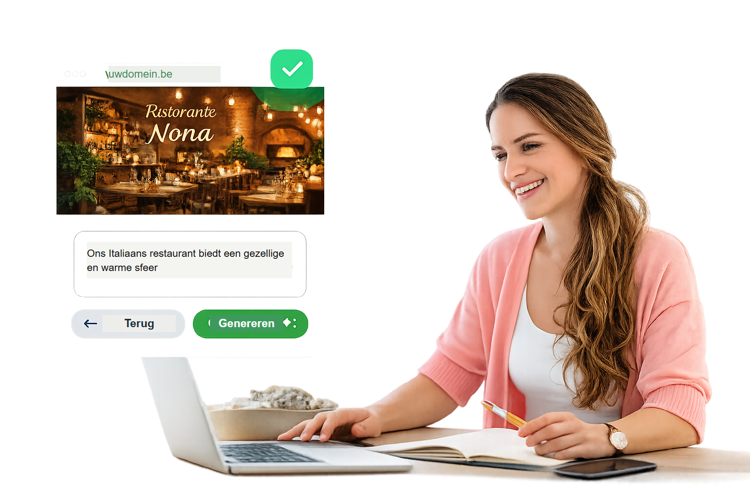 Creëer uw website met Webbuilder AI, rechtstreeks vanuit uw Plesk-paneel